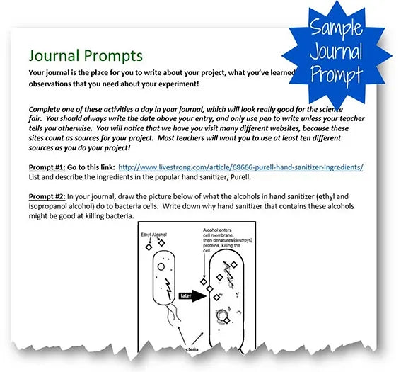 Bacteria vs Sanitizer Science Project Kit